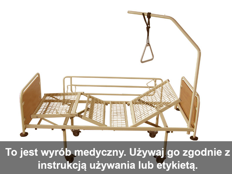  Łóżko rehabilitacyjne manualne
